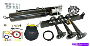 Train Horn KleinnԃGAz[/z[w VELO-230dԃz[ƃI{[hGAVXe Kleinn Automotive Air Horns VELO-230 Train Horn And Onboard Air System w/Horn