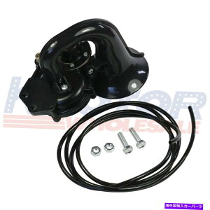 Train Horn jo[TdԃGAz[gybgubNtBbĝ߂̎]ԃI[goCgbN̎12V 24V Universal Train Air Horn Trumpet Black Fit For Bike Motorcycle Truck Car 12V 24V