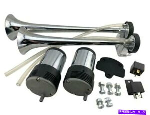 Train Horn 145DB LOUDjo[TfAgybgdԃz[RvbT[TRUCK SUV VAN CAR BOAT 145DB LOUD Universal Dual Trumpet Train Horn & Compressor TRUCK SUV VAN CAR BOAT