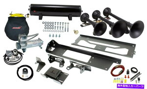 Train Horn /z[w KleinnԃGAz[SDKIT17-734gCz[ƃI{[hGAVXe Kleinn Automotive Air Horns SDKIT17-734 Train Horn And Onboard Air System w/Horn