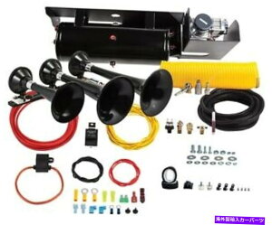 Train Horn KleinnԃGAz[/z[w SDKIT-234dԃz[ƃI{[hGAVXe Kleinn Automotive Air Horns SDKIT-234 Train Horn And Onboard Air System w/Horn
