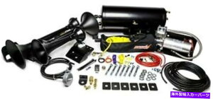 Train Horn KleinnԃGAz[/z[w RAMHD-734dԃz[ƃI{[hGAVXe Kleinn Automotive Air Horns RAMHD-734 Train Horn And Onboard Air System w/Horn