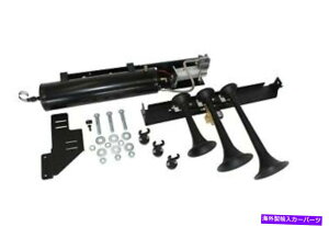 Train Horn Kleinn�����ԃG�A�z�[��VELO-734 Veloci-���v�^�[�g���C���z�[���L�b�g��F-150�ɓK�����܂� Kleinn Automotive Air Horns VELO-734 Veloci-Raptor Train Horn Kit Fits F-150 �y���s�A���i�z