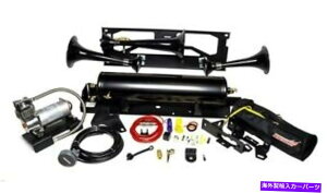 Train Horn /z[w KleinnԃGAz[SDKIT17-230gCz[ƃI{[hGAVXe Kleinn Automotive Air Horns SDKIT17-230 Train Horn And Onboard Air System w/Horn