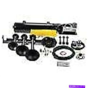 Train Horn 9��14��F150 /���v�^�[�pKleinn VELO-730 Veloci-���v�^�[�g���v���X�`�[���d�ԃz�[���L�b�g Kleinn VELO-730 Veloci-Raptor Triple Steel Train Horn Kit for 09-14 F150/Raptor �y���s�A���i�z
