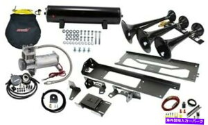 Train Horn /z[w KleinnԃGAz[SDKIT17-230gCz[ƃI{[hGAVXe Kleinn Automotive Air Horns SDKIT17-230 Train Horn And Onboard Air System w/Horn