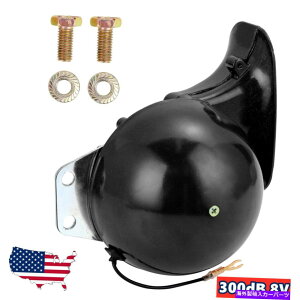 Train Horn 300DB���E�h�G�A�J�^�c�����V���O���z�[��8V�Ԃ̃g���b�N���[���[SUV�ARV���j�o�[�T���{�[�gE5P9 300DB Loud Air Snail Single Horn 8V Car Truck Lorry SUV RV Universal Boat E5P9 �y���s�A���i�z