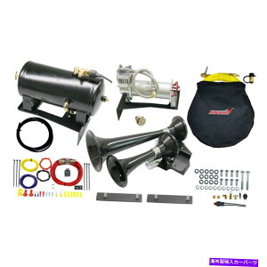 Train Horn V{[Vo[h1500 19-20v~AI{[hGAVXe{gIgCz[̂߂ For Chevy Silverado 1500 19-20 Premium Onboard Air System Bolt-On Train Horn