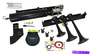 Train Horn Kleinn�G�A�z�[��VELO-734 Veloci-���v�^�[�B�d�ԃz�[���L�b�g�ɂ́A9��14��F-150�ɓK�����܂� Kleinn Air Horns VELO-734 Veloci-Raptor; Train Horn Kit Fits 09-14 F-150 �y���s�A���i�z