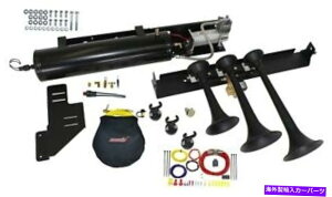 Train Horn Kleinn�����ԃG�A�z�[��VELO-734 Veloci-���v�^�[�g���C���z�[���L�b�g��F-150�ɓK�����܂� Kleinn Automotive Air Horns VELO-734 Veloci-Raptor Train Horn Kit Fits F-150 �y���s�A���i�z