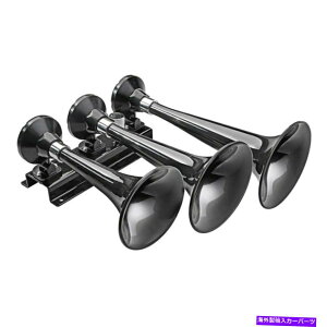 Train Horn Wolo 855�G�N�X�v���X3�g�����y�b�g���d�ԃz�[�� Wolo 855 Express 3 Trumpet Black Train Horn