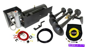 Train Horn KleinnԃGAz[/z[w SDKIT-734dԃz[ƃI{[hGAVXe Kleinn Automotive Air Horns SDKIT-734 Train Horn And Onboard Air System w/Horn