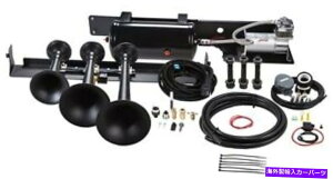 Train Horn KleinnԃGAz[/z[w VELO-730dԃz[ƃI{[hGAVXe Kleinn Automotive Air Horns VELO-730 Train Horn And Onboard Air System w/Horn