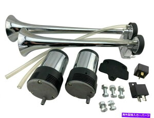 Train Horn 145DB LOUD���j�o�[�T���f���A���g�����y�b�g�d�ԃz�[�����R���v���b�T�[TRUCK SUV VAN CAR BOAT 145DB LOUD Universal Dual Trumpet Train Horn & Compressor TRUCK SUV VAN CAR BOAT �y���s�A���i�z