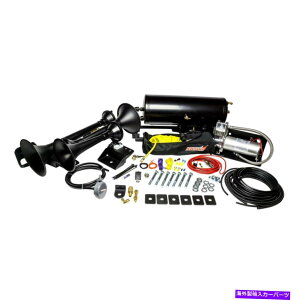Train Horn 3500̂߂14-19I{[hGAVXe6450RCRvbT[730dԃz[w For Ram 3500 14-19 Onboard Air System w 6450RC Compressor & 730 Train Horn