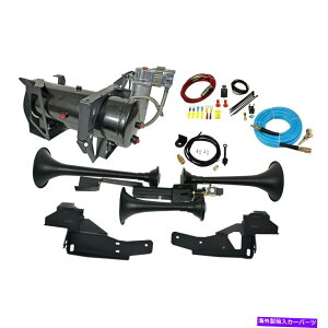 Train Horn �V�{���[�V���o���[�h3500 HD 6450RC���b�g7��18���I���{�[�h�G�A�V�X�e���I���{�[�h�G�A�V�X�e���̏ꍇ For Chevy Silverado 3500 HD 07-18 Onboard Air System Onboard Air System w 6450RC
