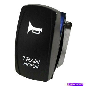 Train Horn dԃz[̂߂̃[XX|[cRSTHRSWzCgbJ[LEDXCb` Race Sport RSTHRSW White Rocker LED Switch for Train Horn