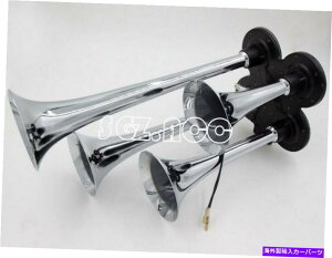 Train Horn �����l�d�g�����y�b�g�G�A�z�[���z�[���Y�̂��߂Ƀg���b�N���K�g���C��24V 150�f�V�x���X�[�p�[���E�h Fast quadruple Trumpet Air Horn Horns For Truck Mega Train 24V 150db Super Loud