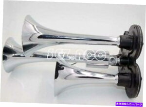 Train Horn TRIPLE�g�����y�b�gTRAIN AIR�z�[�������񂴂�LOUD�z�[���YWOW 150�f�V�x���t�B�b�g�V�{���[ TRIPLE TRUMPET TRAIN AIR Horn DEAFENING LOUD Horns WOW 150db fit Chevrolet �y���s�A���i�z