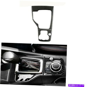 Carbon fiber Internal }c_3ANZɂĂ2013N2016NYf@ۃCi[MAVtgplt[Jo[g For Mazda 3 Axela 2013-2016 Carbon Fiber Inner Gear Shift Panel Frame Cover Trim