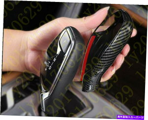 Carbon fiber Internal �Y�f�@�ۓ����ԃ��o�[�V�t�g�m�u�J�o�[��BMW 7�V���[�YG11 G12 2016����18 carbon fiber Inner Gear Lever Shift Knob Cover For BMW 7 Series G11 G12 2016-18 �y���s�A���i�z