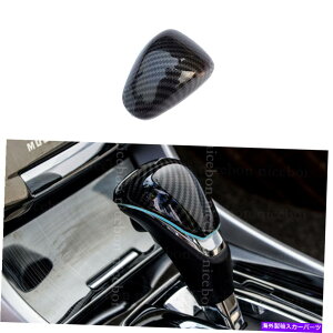 Carbon fiber Internal J[{t@Co[F̃Ci[MAVtgmuJo[̓z_AR[h2013N2017N̂߂ɍ܂ Carbon Fiber Color Inner Gear Shift Knob Cover fit For Honda Accord 2013-2017