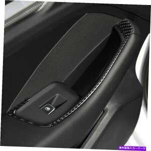Carbon fiber Internal J[{t@Co[Ci[EChXCb`plJo[ĝ߂ɃAEfBA3 8V 2014N2019N Carbon Fiber Inner Window Switch Panel Cover Trim For Audi A3 8V 2014-2019