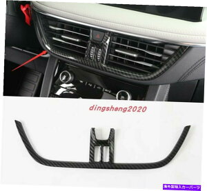 Carbon fiber Internal Yf@ۂ̃X^CCi[GARxgAEgbggtH[h202021GXP[v Carbon fiber style Inner Air Condition Vent Outlet Trim For Ford Escape 20-2021