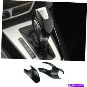 Carbon fiber Internal tH[htH[JX̂߂2012-2018 ATJ[{t@Co[X^CCi[MAVtgmuJo[g For Ford Focus 2012-2018 AT Carbon Fiber Style Inner Gear Shift Knob Cover Trim
