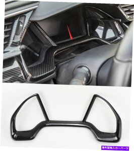 Carbon fiber Internal �z���_�V�r�b�N10��16?20�̂��߂̒Y�f�@�ۂ̃X�^�C���C���i�[�t�����g�_�b�V���{�[�h�J�o�[�g���� Carbon fiber style Inner front dashboard cover trim For Honda Civic 10th 16-20 �y���s�A���i�z