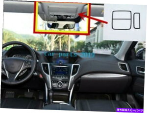 Carbon fiber Internal ALTLX 2015-2020pYf@ۃCi[ǏCgJo[g Carbon fiber Inner Roof Reading Light Decor Cover trim For Acura TLX 2015-2020