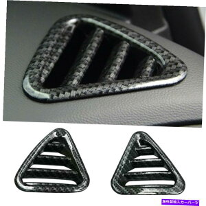 Carbon fiber Internal V{[GNCmbNX̂߂2018Yf@ۓ㕔CRZgJo[g For Chevrolet Equinox 2018 Carbon fiber Inner Upper Air Vent Outlet Cover Trim