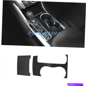 Carbon fiber Internal �A�L����TLX 2015-2019�̂��߂ɃJ�[�{���t�@�C�o�[�C���i�[�ϑ��{�b�N�X�p�l���J�o�[�g���� Carbon Fiber Inner Gear Shift Box Panel Cover Trim For Acura TLX 2015-2019 �y���s�A���i�z