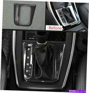 Carbon fiber Internal �q�����_�C�G�����g��2011-2016�̂��߂ɃJ�[�{���t�@�C�o�[�C���i�[�ϑ��{�b�N�X�X�e�b�J�[�J�o�[ Carbon Fiber Inner Gear Shift Box Sticker Cover For Hyundai Elantra 2011-2016 �y���s�A���i�z
