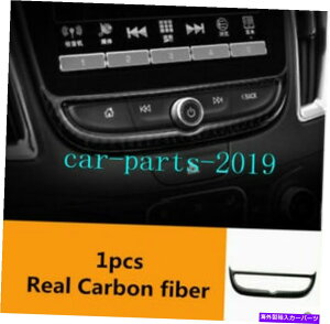 Carbon fiber Internal �V�{���[�}���u2016-2021�̂��߂̖{���̃J�[�{���t�@�C�o�[�C���i�[�R���\�[���X�C�b�`�t���[���g���� Real Carbon Fiber Inner Console switch frame trim For Chevrolet Malibu 2016-2021 �y���s�A