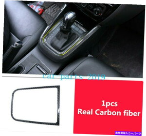 Carbon fiber Internal {̃J[{t@Co[J[Ci[ϑ{bNXJo[ĝ߂VWWFb^MK6 2015N2018N Real Carbon fiber Car Inner Gear Shift Box Cover Trim For VW Jetta MK6 2015-2018