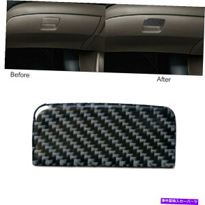 Carbon fiber Internal Yf@ۃCi[pCbgXg[W{bNX̃nhĝ߂Ƀz_VrbNN[y13-15 Carbon Fiber Inner Co-pilot Storage Box Handle Trim For Honda Civic Coupe 13-15