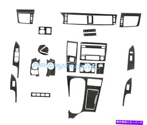 Carbon fiber Internal 24PCSJ[{t@Co[J[Ci[LbgJo[ĝ߂ɃNTXCT 200h2011N2017N 24PCS Real Carbon Fiber Car Inner Kit Cover Trim For Lexus CT 200h 2011-2017