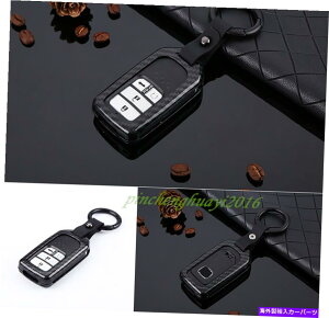 Carbon fiber Internal J[{t@Co[Ci[z_AR[h201819̂߂̃[gL[P[XtHuVFL[Jo[ Carbon Fiber Inner Remote Key Case Fob Shell Key Cover For Honda Accord 2018-19