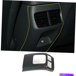 Carbon fiber Internal q_C\i^DN8 2020pJ[{t@Co[Ci[GAxgAEgbgJo[g Carbon Fiber Inner Rear Air Vent Outlet Cover Trim for Hyundai Sonata DN8 2020