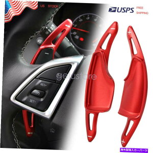 Steering Wheel Paddle Shifter ���b�h�X�e�A�����O�z�C�[���̃p�h���V�t�^�[�̊g���̂��߂̃V�{���[�R���x�b�g16�A�b�v�J�}�� Red Steering Wheel Paddle Shifter Extensions FOR Chevrolet Corvette 16-up Camaro �y���s�A