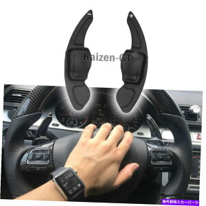 Steering Wheel Paddle Shifter VWStGTIWFb^R MK5 MK6̂߂̍̃XeAOzC[DSGphGNXeVVtg Black Steering Wheel DSG Paddle Extension Shift for VW Golf Jetta GTI R MK5 MK6