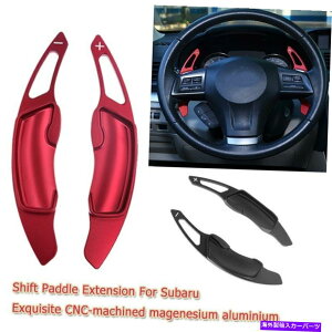 Steering Wheel Paddle Shifter ubNXeAOzC[̃VtgphVt^[ĝ߂̃XoKVBtHX^[ Black Steering Wheel Shift Paddle Shifter Extension For Subaru Legacy Forester
