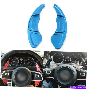 Steering Wheel Paddle Shifter VWSt7 GTI R MK7 2015-u[pphVtgXeAOzC[Vt^[g Paddle Shift Steering Wheel Shifter Extension for VW GOLF 7 GTI R MK7 2015- Blue