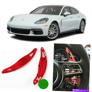 Steering Wheel Paddle Shifter XeAOzC[DSGphVt^[ĝ߂̃|VFEpi[̃AhI Alloy Add-On Steering Wheel DSG Paddle Shifters Extension For Porsche Panamera