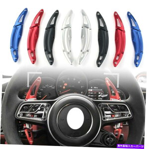 Steering Wheel Paddle Shifter XeAOzC[̃phVtgMAVt^[gubNtBbg|VF911J Steering Wheel Shift Paddle Gear Shifter Extension Black Fit Porsche 911 Carrera