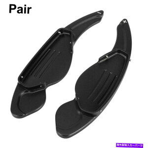 Steering Wheel Paddle Shifter �����h���[�o�[Evoque 2012-2018�̂��߂̃y�A�u���b�N�X�e�A�����O�z�C�[���̃V�t�g�p�h���V�t�^�[ Pair Black Steering Wheel Shift Paddle Shifter for Land Rover Evoque 2012-2018 �y���s�A��