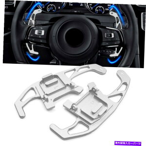 Steering Wheel Paddle Shifter XeAOzC[VtgVt^[phɂVW GOLF GTI R GTD GTE MK7 13-18Vo[ Steering Wheel Shift Shifter Paddles For VW GOLF GTI R GTD GTE MK7 13-18 Silver