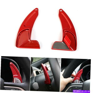 Steering Wheel Paddle Shifter XeAOzC[VtgW[vOh`FL[14+[ĝ߂̃phVt^[AgJo[ Steering Wheel Shift Paddle Shifter Al Trim Cover for Jeep Grand Cherokee 14+ 
