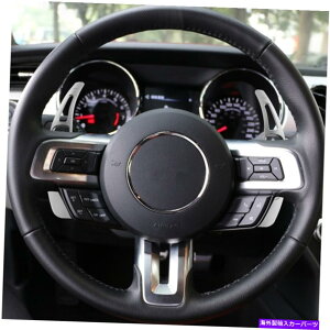 Steering Wheel Paddle Shifter 2�{���^���X�e�A�����O�z�C�[���p�h���V�t�^�[�V�t�g�g���̂��߂̃t�H�[�h�}�X�^���O2015����19 2x Metal Steering Wheel Paddle Shifter Shift Extension For Ford Mustang 2015-19 �y���s�A��